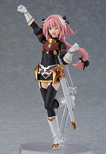 【中古】マント汚れ)グッドスマイルカンパニー figma 423  &quot;黒&quot;のライダー/Fate/Apocrypha[6][240006551568] Fate Apocrypha Black Rider Astolfo Action Figure Servant