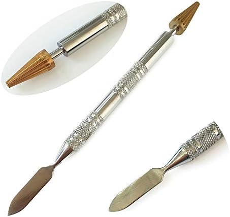 Best Quality - Carving - Edge Oil Painting Pen Double Side DIY Leather Craft Tools Edge Treatment Roller Durable Glue Smear Sealing Oil Brush - by ABYSTEPS - 1 PCs