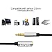 Kinps Audio Auxiliary Stereo Extension Cable 3.5mm Male to Female, Stereo Jack Cord for Phones, Headphones, Speakers, Tablets, PCs, MP3 Players and More (10ft/3m, Black)