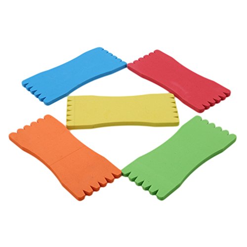 SOURBAN 100pcs Foam Fishing-Line Bobbins Plate Board Fishing Tackle Line Leader Organizer Storage Accessories,as Picture