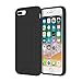 Incipio IPH-1503-BLK iPhone 7 Plus / 8 Plus Stowaway Advanced Credit Card Hard Shell Case with Silicone Core - Black/Black