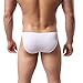 Avidlove Men Underwear Micromodal Bikinis 4 Pack Briefs, White (FBA), Large