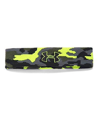 Under Armour Jacquard Headband, Rough/High-Vis Yellow, One Size