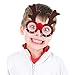 CCINEE 6pcs Merry Christmas Glasses Frames Costume Eyeglasses without Lenses for Kids Christmas Party Favor Black Friday Supplies