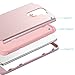 LG Stylo 2 Case, LG Stylus 2 Case, BENTOBEN Heavy Duty Shockproof 3 in 1 Slim Hybrid Hard PC Cover Soft Silicone Rubber Rugged Bumper Protective Phone Case for LG G Stylo 2/Stylus 2/LS775 Rose Gold