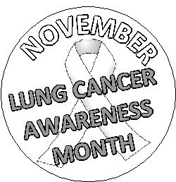 Amazon.com: November Lung Cancer Awareness Month 1.25" Pinback Button