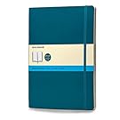 Moleskine Classic Colored Notebook, Extra Large, Dotted, Underwater Blue, Soft Cover (7.5 x 10)