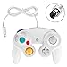 TNP GameCube Controller Nintendo GC and Wii Compatible GameCube Video Game Console Remote Classic Wired Gaming Joystick Gamepad Joypad NGC Replacement Accessories (2 Pack, White)thumb 1