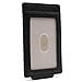 Money Clip, Front Pocket Wallet, Leather RFID Blocking Strong Magnet thin Wallet (one size, Crosshatch Black)