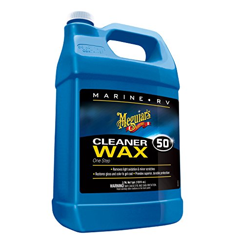 Meguiar's Marine/rv One Step Cleaner Wax Marine Wax Gel Coat Polisher