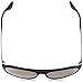 Ray-Ban ALEX - RUBBER BLACK Frame LIGHT BROWN MIRROR GOLD Lenses 59mm Non-Polarized
