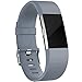 Humenn Fitbit Charge 2 Accessories Large Gray Fitness Band