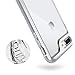Caseology Skyfall for Apple iPhone 8 Plus Case (2017) / for iPhone 7 Plus Case (2016) - Clear Back & Slim Fit - Silver