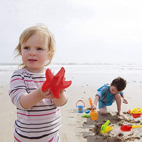 image for Conthfut Kids Beach Toys Set, 21 PCS Sand Castle Building kit Summer B