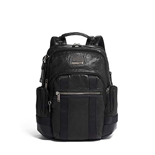tumi backpack leather