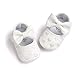 Itaar Baby Girl Moccasins Bow PU Leather Heart Embroidered Soft Soled Shoes for Infants Toddlers