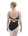 Dance Favourite Ballet Dance Leotard Gymnastics Black Leotard Women 01D0027 (XS)