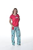 Lazy One Women's Out Cold Fitted Pajama Tee