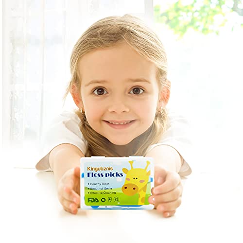 Dental Floss Picks Kids Flossers Toddler Floss Cute Animal Shapes Makes