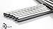 Stainless Steel Chopsticks Metal Reusable Dining Chopsticks 10 Pairs