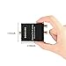 DONGJIAN Digital to Analog Audio Converter DAC Converter Digital Optical Toslink Coaxial to Analog RCA L/R 3.5mm Jack Stereo Audio Adapter Converter with Optical Cable for HDTV PS3 PS4 TV Box