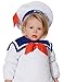 Spirit Halloween Baby Belly Stay Puft Marshmallow Ghostbusters Costume | OFFICIALLY LICENSED
