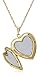 14k Yellow Gold-Filled Diamond-Accent Heart Locket Necklace, 20