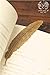 Hybsk(TM) Classical Delicacy Feather Metal Bookmark