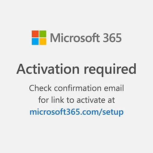 Microsoft 365 Personal | 12-Month Subscription | 1 Person | Premium Office Apps: Word, Excel, PowerPoint and more | 1TB Cloud Storage | Windows Laptop or MacBook Instant Download | Activation Required