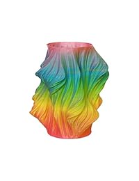 PLA 3D Printer Rainbow Multicolor Filamento, Precisión Dimensional + - 0.001 in, 2.2 lbs Spool, 0.069 in, Multicolor