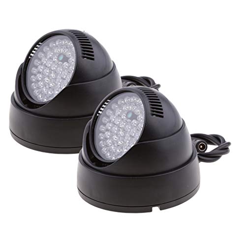 gazechimp 2X 48 LED IR Illuminator Infrared Lamp Indoor for CCTV