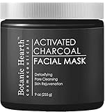 Botanic Hearth Charcoal Facial Mask, Pore Minimizer, Deep Cleansing 9 oz