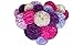 Voplop Paper Pom Poms - 20 pcs of 8, 10, 14 Inch - Paper Flowers - Perfect for Wedding Decor - Birthday Celebration - Table and Wall Decoration (Purple Mix)