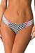 Velvet Kitten Sexy Pattern Blocked Thong for Women 124324