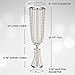 Silver Wedding Centerpieces & Wedding Decorations for Reception | Centerpieces for Dining Room Table, Living Room Decor & Kitchen Decor | Silver Vase for Wedding Decor & Centerpieces for Wedding Table