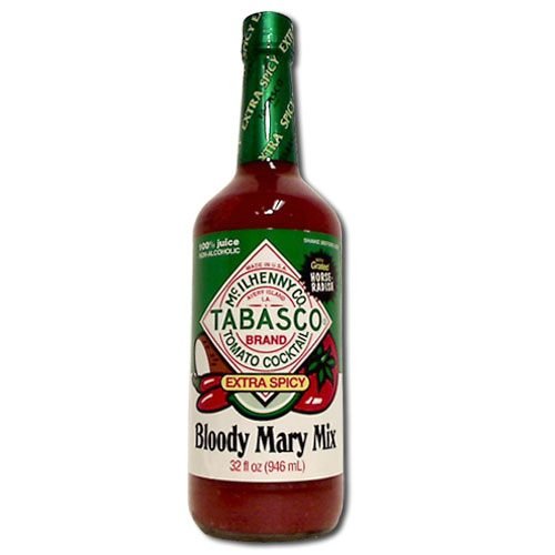 Tabasco Extra Spicy Bloody Mary Mix, 32 Ounce 3 per case