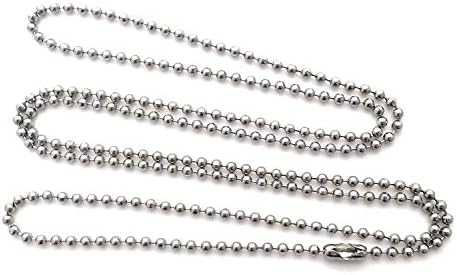 DragonWeave Medium 3mm Sterling Ball Chain Necklace