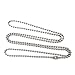 2mm Fine Sterling Silver Ball Chain Necklace - 30 inches