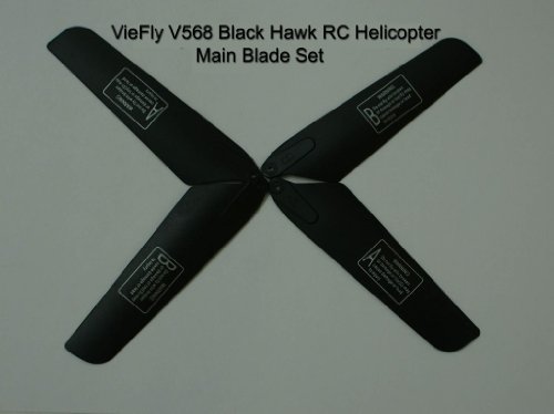 Replacement Main Blade for The Newest Viefly V568 3 Channel Black Hawk with Gryo