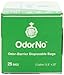OdorNo ADU-2-4025 Odor-Barrier Disposable Bags; Perfect for Incontinence Products, Baby Diapers, Pet Waste, Garbage, Industrial Trash and Other Unpleasant Smells; 2 Gallons Capacity; Pack of 25 Bags