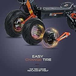 D5 Foldable Electric Kick Scooter High Power Dual