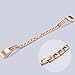 bayite Metal Bands Compatible with Fitbit Alta and Alta HR, Set with Rhinestone, Slim Rose Gold