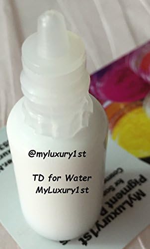 White Liquid Pigment Glycerin Titanium Dioxide for Water Colorant for Melt & Pour Soap 10 Ml [ 0.33 Fl Oz.
