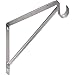 National Hardware S820-209 V8186 Shelf/Hang Rod Bracket in Nickel , 11
