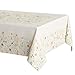 Maison d' Hermine Table Cloth Rectangle Table 100% Cotton 54 x 72 Inches Tablecloth Reusable Decorative Everyday Use for Dining Room, Farmhouse, Home, Party, Festive & Wedding Spring Summer - Colmar