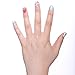 HIGH’S EXTRE ADHESION 20pcs Nail Art Transfer Decals Sticker Pattern Series The Cocktail Collection Manicure DIY Nail Polish Strips Wraps for Wedding,Party,Shopping, Travelling (Summer)