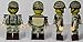 Army Minifigure WWII US 101st Airborne Paratrooper Custom Building Military Soldier