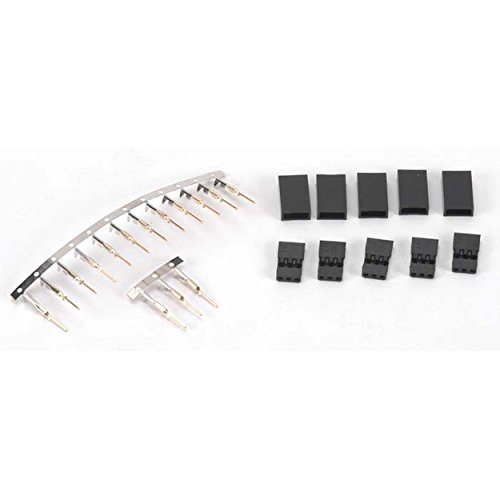 EMS (Electronic Model Systems) Unassembled Female Connectors (5) EMO0018 UCONN Female - JR/Hitec