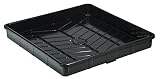 Botanicare GL56707345 GTOD46X46X6B x 4 ft OD-Black, 4 x 4 Plant-Germination-Trays, Natural