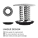 Sunny Town Drain Hair Catcher - Fast Water Bathtub Drain Strainer, Shower Drain Hair Trap, Anti-Rust & No Mold Tub Drain Stopper, Match Drain Sizes from 1.46'' to 1.79''
